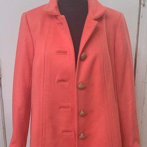 J. Crew Pink Coat